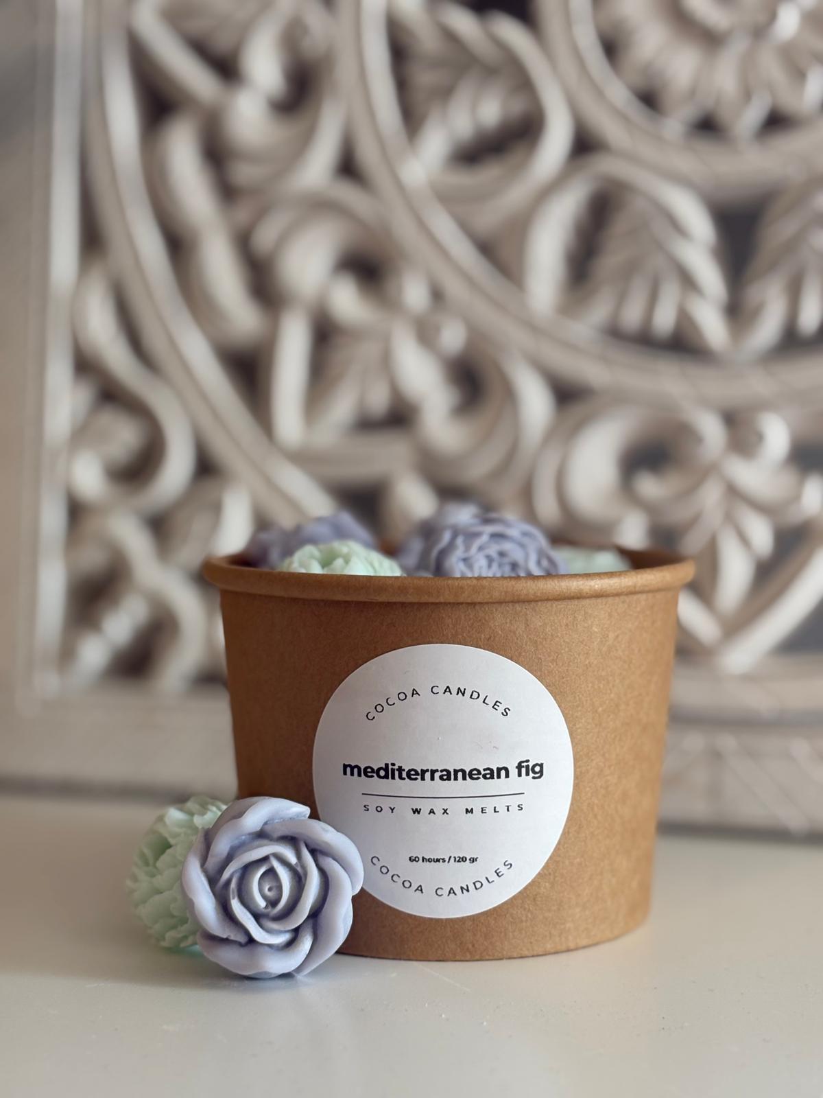 Wax melts cajita flores- mediterranean fig