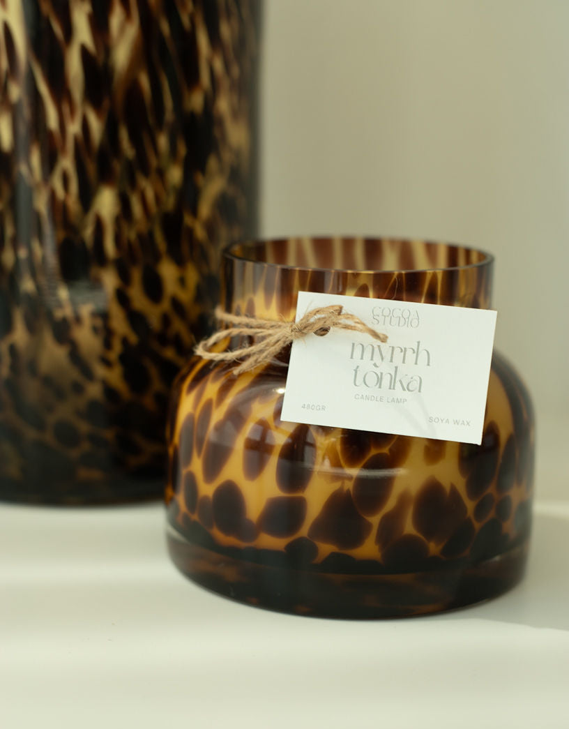 Candle Lamp Myrrh & Tonka