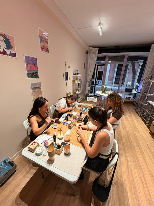 Taller de vela y ambientador sólido