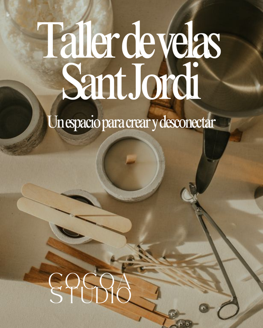Taller de velas Sant Jordi