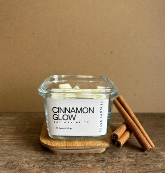 Cinnamon glow wax melts