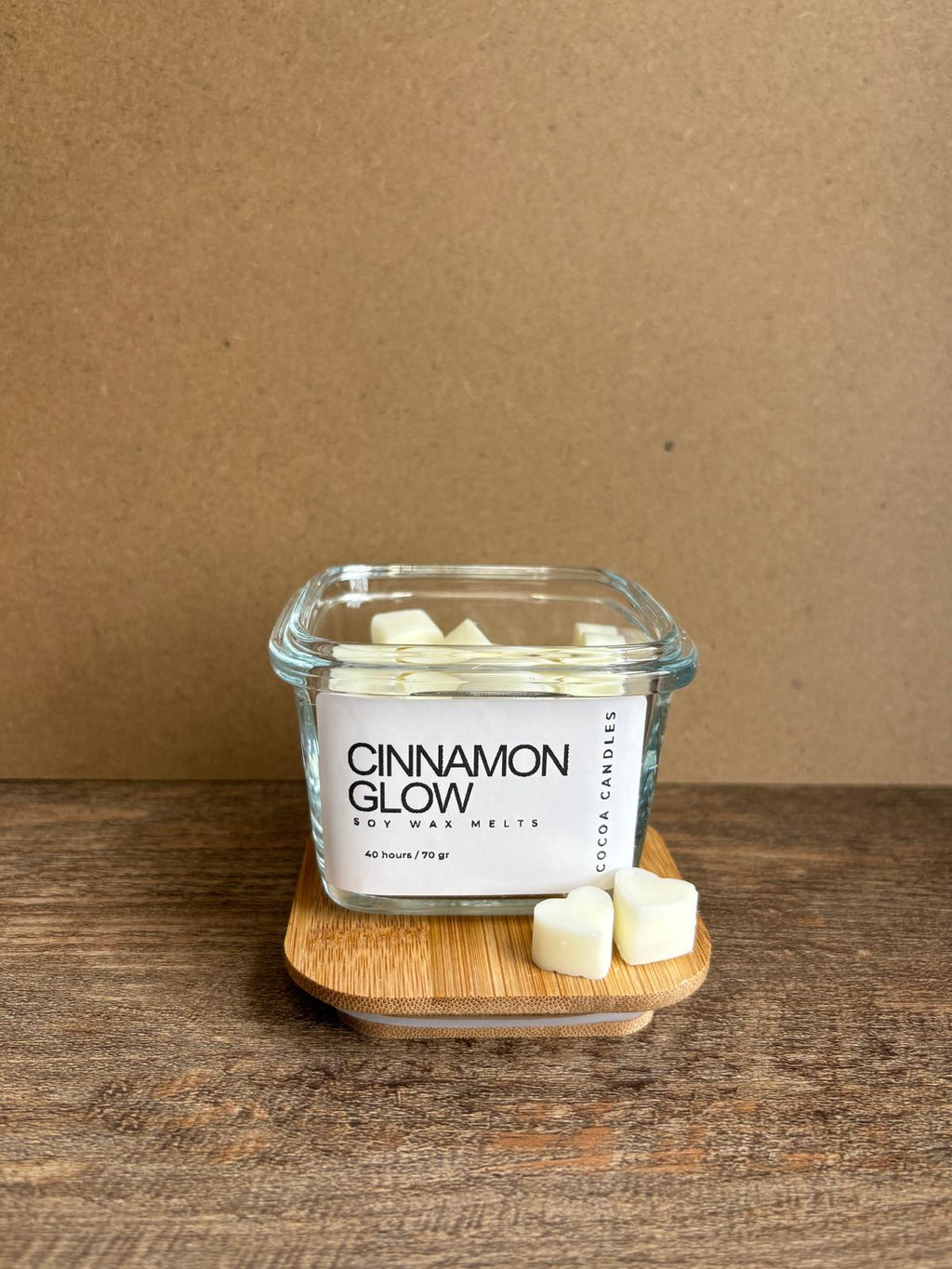 Cinnamon glow wax melts