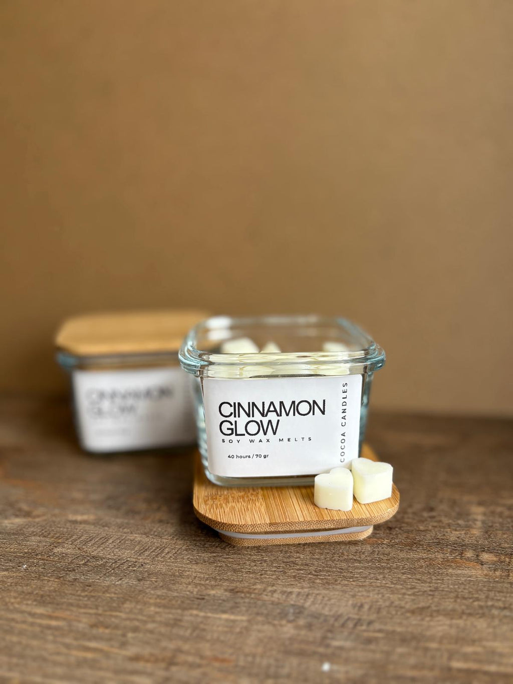 Cinnamon glow wax melts