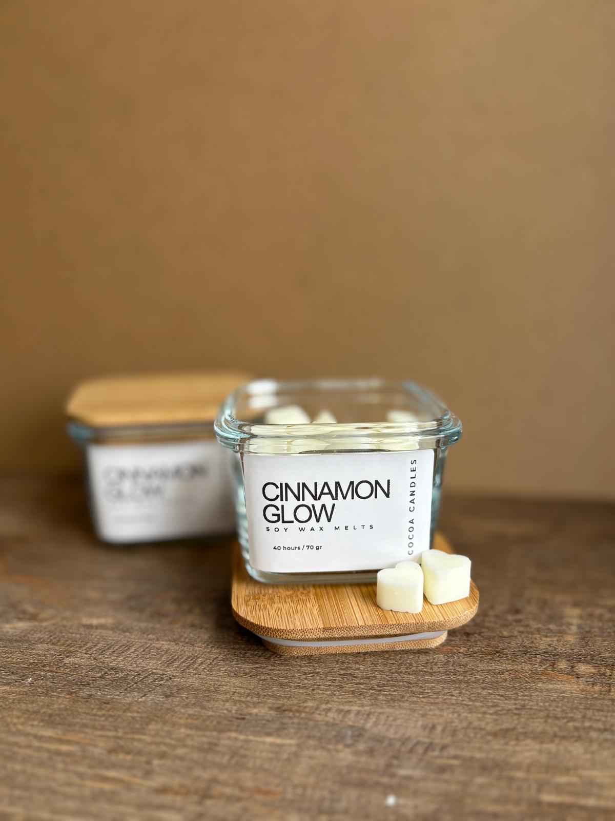 Cinnamon glow wax melts