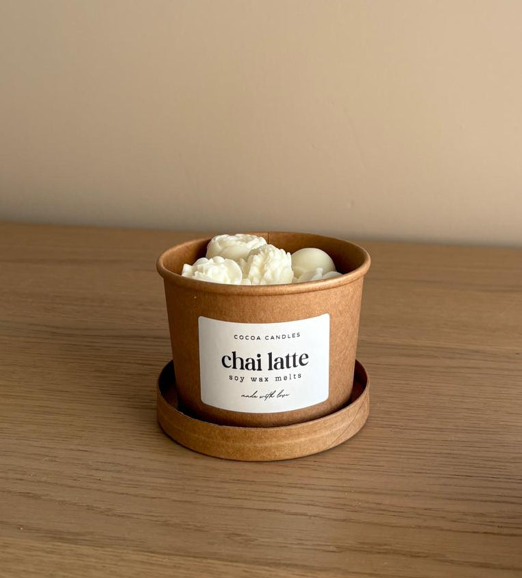 Chai latte wax melts