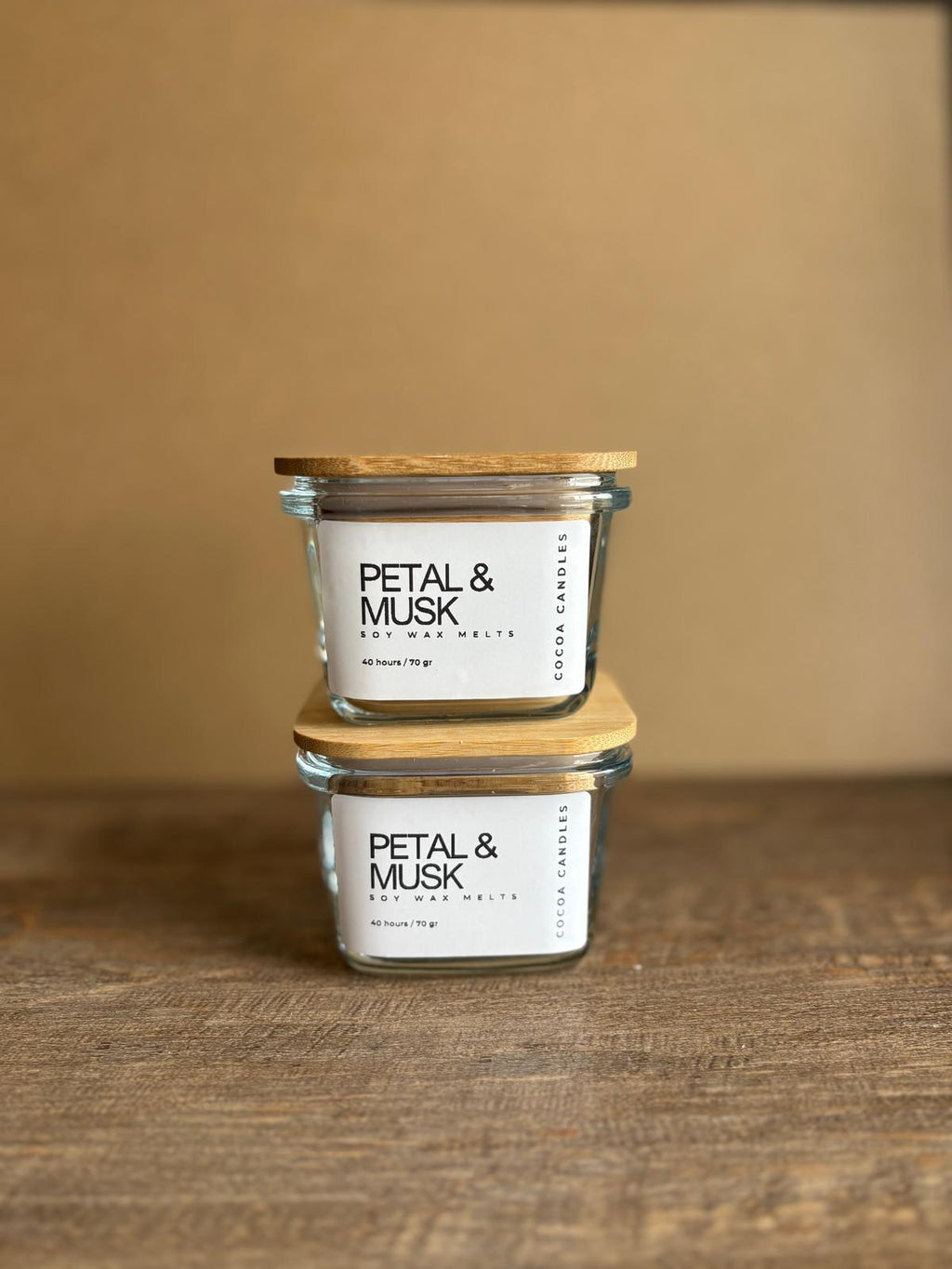 Petal & musk wax melts