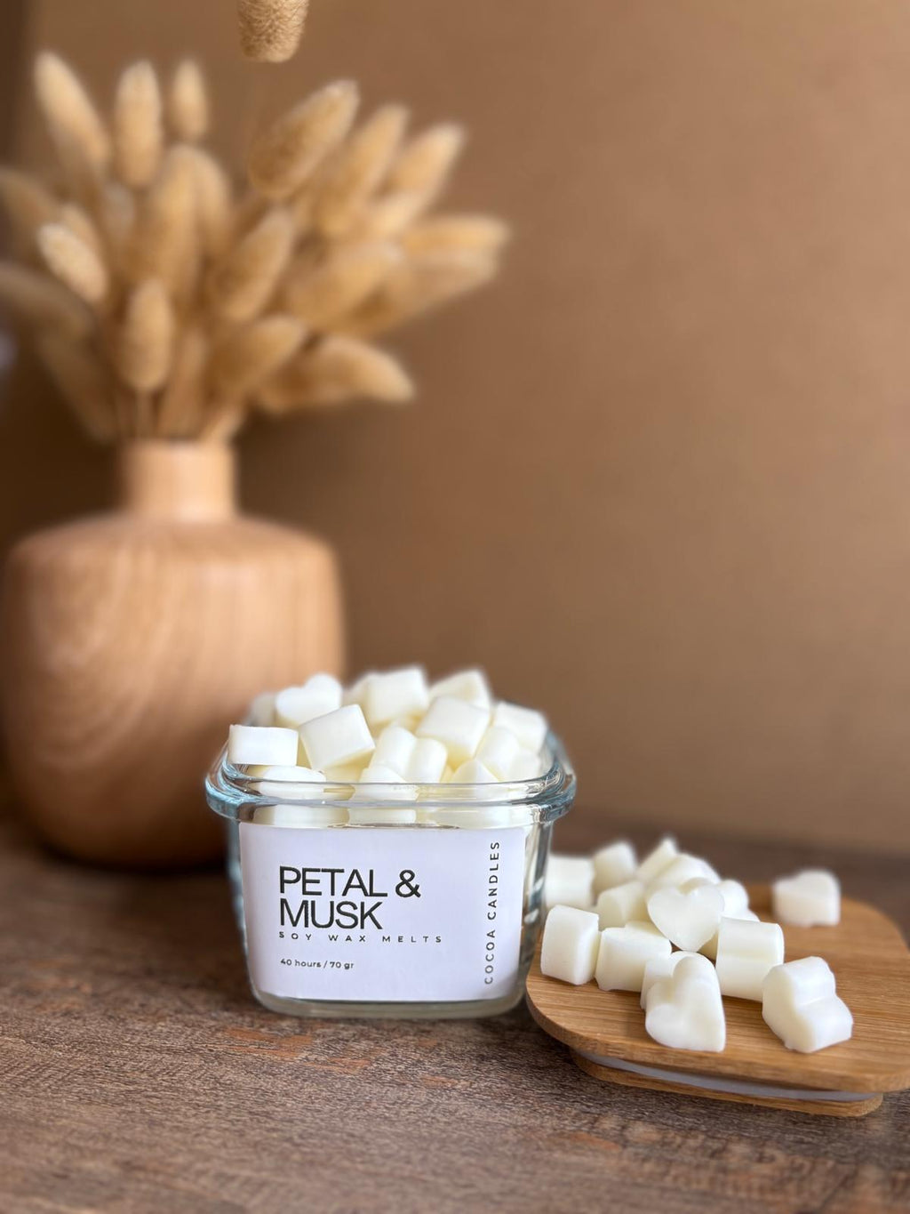 Petal & musk wax melts