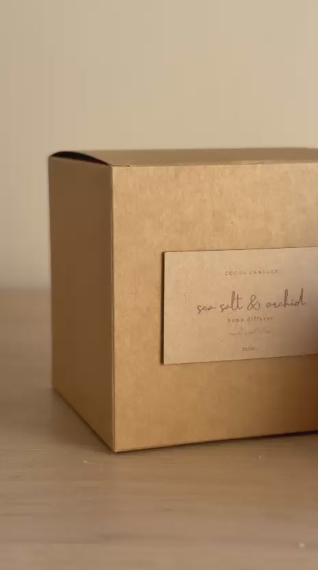 Sea salt & orchid home diffuser