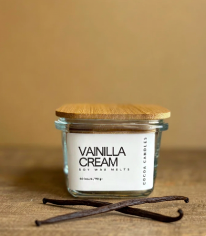Vainilla cream wax melts